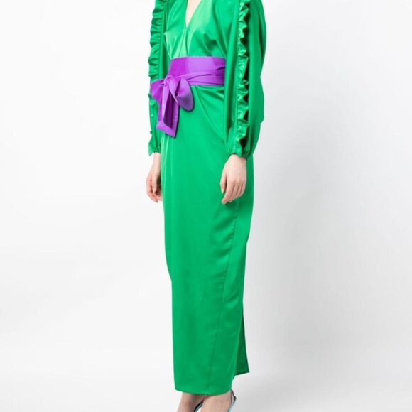 CYNTHIA ROWLEY CAFTAN MAXI DRESS OS - Picture 9 of 10